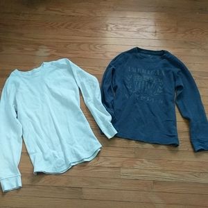 Mens waffle print shirts